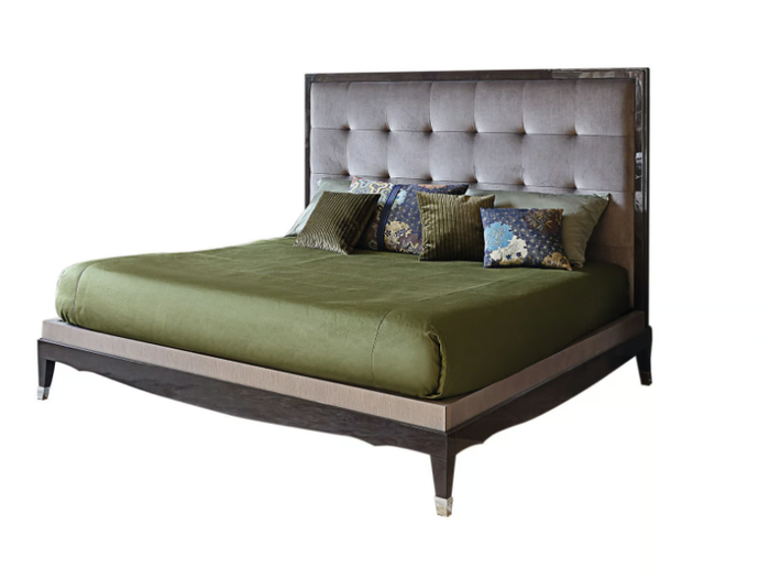 GRAND HOTEL - Ash double bed with tufted headboard _ Roche Bobois